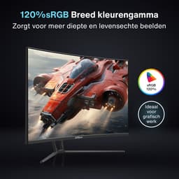 Dahua LM34-E330C - Curved Ultrawide QHD VA Gaming Monitor - 34 inch - 165hz - 1ms - Inclusief DisplayPort kabel — thumbnail 5