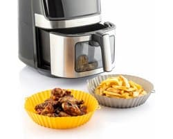 Airfryer Siliconen Bakje - Airfryer Accessoires - Airdfryer Bakje - Set van 2 stuks - met Handgrepen