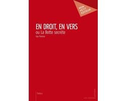 En droit, en vers