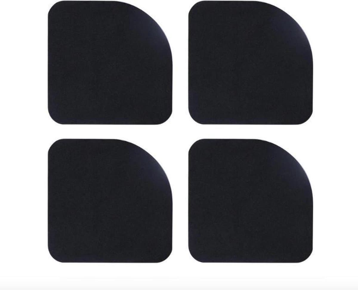 4 wasdroger pads - Antislip - Wasdroger voetstuk - Trillingsmat / trilmat / dempingsmat - Set van 4 — afbeelding 1