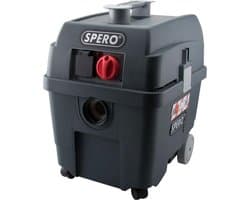 SPERO - Bouwstofzuiger - 1400Watt - 25 liter - M-klasse + Stangenset - Nat & droog stofzuiger - Gereedschapszuiger - Alleszuiger
