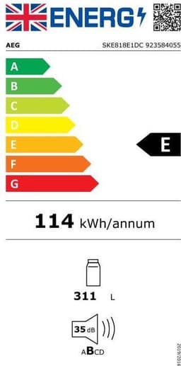 AEG SKE818E1DC - Inbouw koelkast — thumbnail 12