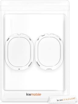 kwmobile koptelefoon hoes van TPU - geschikt voor Apple AirPods Max / AirPods Max 2 - 2x hoes voor hoofdtelefoon in transparant — thumbnail 5