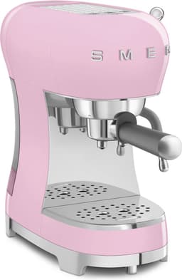 SMEG ECF02PKEU - Handmatige esspressomachine - Roze - Stoompijp — thumbnail 3