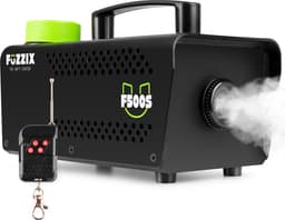 Partyset voor feestjes - 1x Rookmachine - 1 Liter Rookvloeistof - 1x Discolamp en 1x laser — thumbnail 2