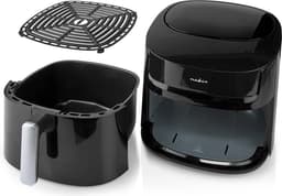 Nedis Airfryer XXL - Digitale Heteluchtfriteuse - 7,2L - 8 Programma's - Tot 6 Personen - Zwart — thumbnail 3