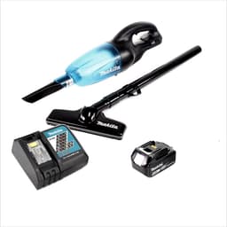 Makita DCL 180 RM1 B accu stofzuiger 18 V zwart + 1x accu 4.0 Ah + lader — thumbnail 4