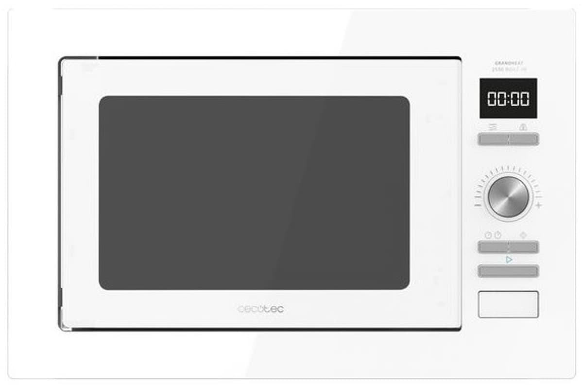 Built-in microwave Cecotec GrandHeat 2590 Built-In White Grill 25 L 900 W — afbeelding 1