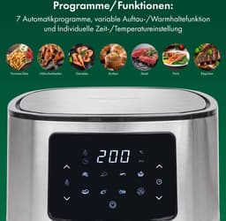ProfiCook FR 1239 H - Heteluchtfriteuse - Airfryer - 5,5 liter - 1400W — thumbnail 4