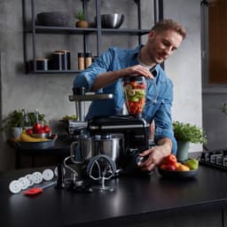 Lovio ChefAssistant Plus planetaire mixer 1900 W - zwart LVSTM02PBK — thumbnail 5