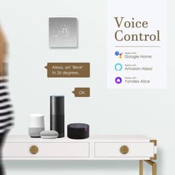 WIFI Verwarmingsthermostaat, Slimme Thermostaat Touchscreen Verwarmingsthermostaat Kamerthermostaat Intelligente voor Gasboiler Vloerverwarming Compatibel Google — thumbnail 5
