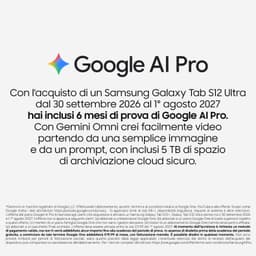 Samsung Galaxy Tab S12 Ultra Wi-Fi 512 GB 37,1 cm (14.6) 12 GB Wi-Fi 7 (802.11be) Grijs — thumbnail 4