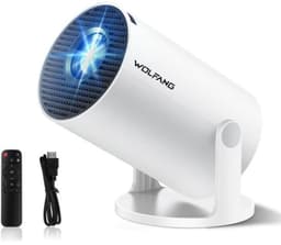 Mini Beamer LED - 1280 x 720 Resolutie - 1800 ANSI Lumen - Draagbaar - Voor Huisbioscoop En Reizen — thumbnail 1