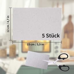 5 Stuks Mica Schijven voor Magnetron Bescherming — thumbnail 5