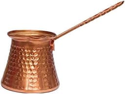 Een Turks koffiezetapparaat van 330 ml, gemaakt van Geschikt vooraal, Geschikt voor het maken van Turkse cezve-koffie. — thumbnail 1