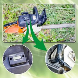 Digitale inductieve urenteller - waterdicht IP68 - voor ZTR/rijdende grasmaaier, tractor, boot - ShopVlot — thumbnail 3