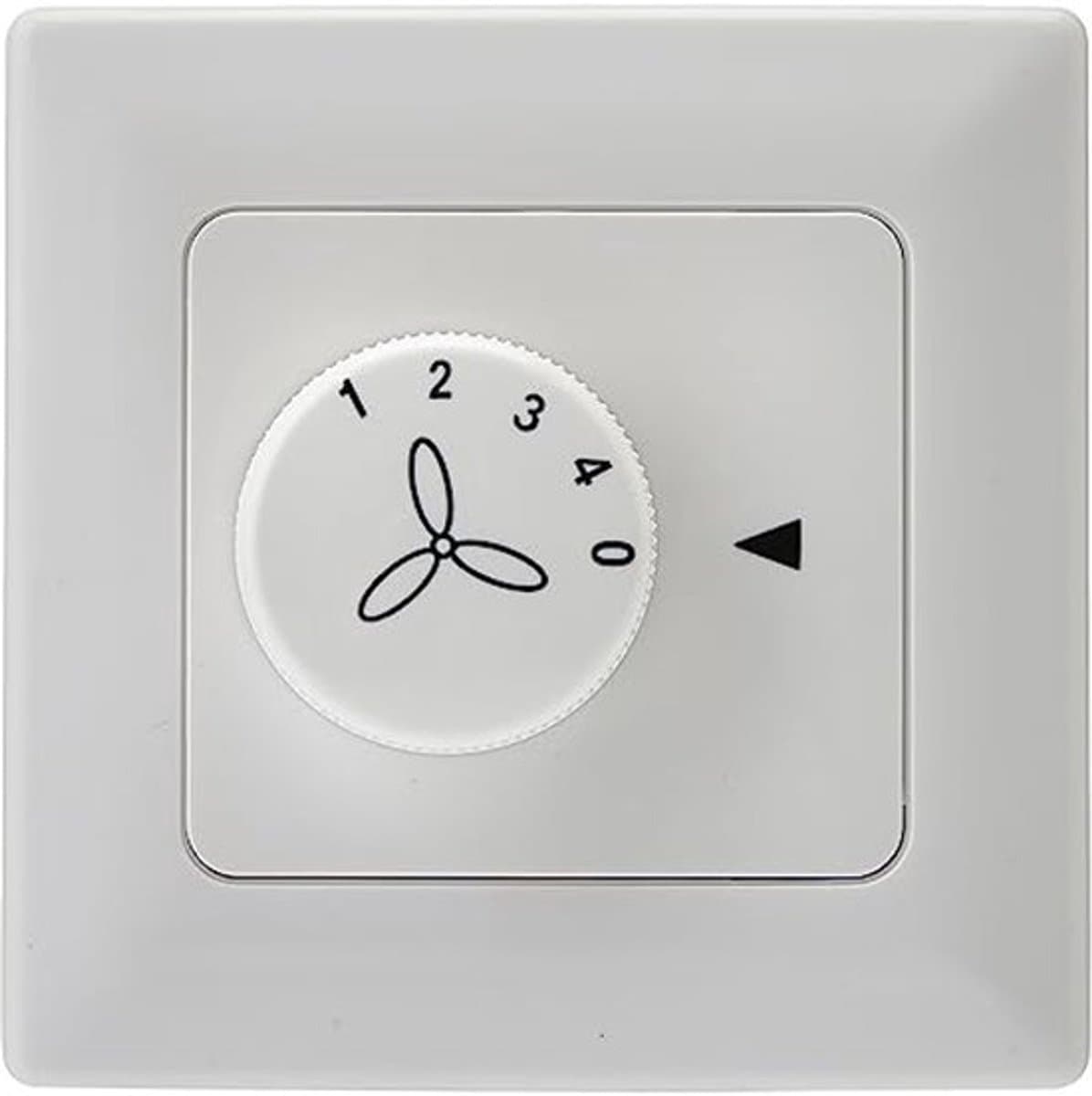 Wandschakelaar voor plafondventilatoren zonder lampen - 4 snelheden — afbeelding 1