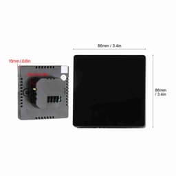 Inbouwthermostaat – WiFi – LCD-touchscreen – Weekprogrammering – Voor Verwarmingssystemen — thumbnail 5