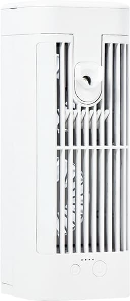 Draagbare Aircooler - Mobiele Persoonlijke Luchtkoeler met Water/Ijs - Met LED - verlichting - Geluidsarm - Oplaadbaar - 2400mAh Accu - Compact Formaat - 3 Standen — thumbnail 1