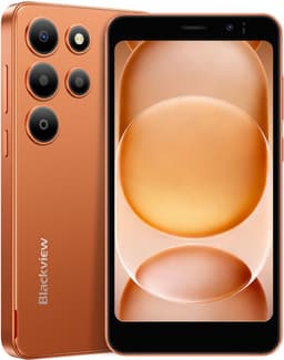 Blackview WAVE 2C Smartphone - 4G AI - DUAL SIM - 12GB RAM - 32GB ROM - Octa Core - Android 16 GO Telefoon - 5 inch - GPS - Oranje — thumbnail 1