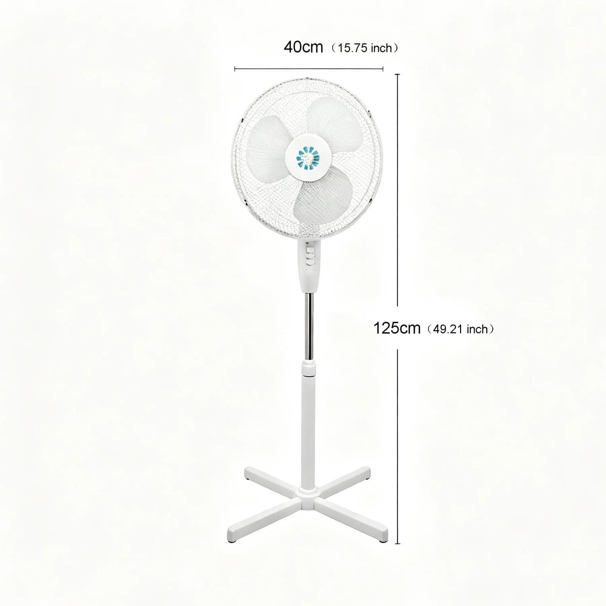 Cventrix Ventilator - Ventilatoren - Ventilator Staand - Statiefventilator - Multifunctionele Staande Ventilator - 125 cm — afbeelding 1