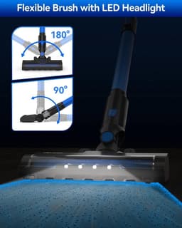 Draadloze Steelstofzuiger - Kruimelzuiger Handstofzuiger - Snel Huis Schoonmaken - 6-in-1 Veelzijdigheid - 500 Gram Bak - One Color — thumbnail 3