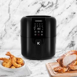Airfryer - Friteuse zonder olie - Gezond Koken - 8 Voorgeprogrammeerde Programma's - 3 Liter - Zwart — thumbnail 2
