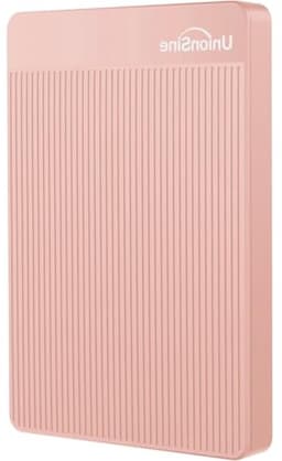 Externe Harde Schijf - Draagbare HDD - Opslag Uitbreiden - Ultradun Ontwerp - 500 GB - Roze — thumbnail 1