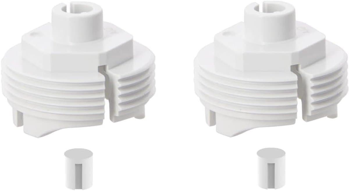 Thermostaatventiel Adapter - Koppeling - Verwarming Regelen - Gereedschapsloze Montage - M30 - Wit — afbeelding 1