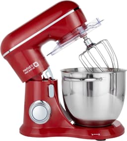 Keukenmachine - Deegmachine Mixer - Thuisbakken en Koken - Krachtige 1300W Motor - 6 Liter Kom - Rood — thumbnail 1