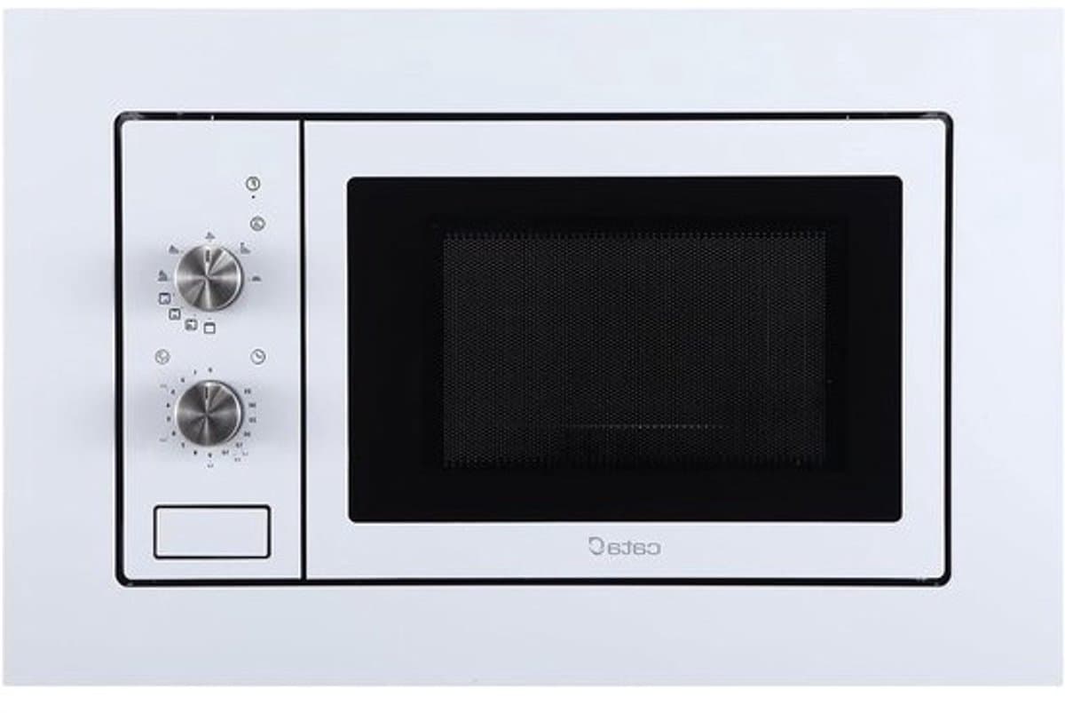 Inbouw Magnetron - Compacte Oven - Snel Maaltijden Bereiden - Mechanische Timer - 20 Liter - Wit — afbeelding 1