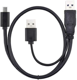 USB-C naar Dual USB Y-Kabel | Extra Stroom en Data voor Externe Harde Schijf en Laptop — thumbnail 2