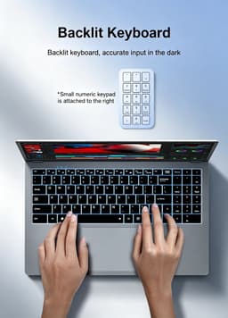 YBook15 15.6" 2‑in‑1 Laptop - 360° Scharnier Touchscreen - AMD Ryzen 3 3200U - 15,6 Inch FHD IPS - 16 GB DDR4 512 GB SSD - Donkergrijs - Voor Werk En Studie — thumbnail 3