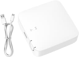 Slimme Radiatorthermostaat - TRV Klep - Energie Besparen - App en Voice Control - M30x1.5mm - Wit — thumbnail 1