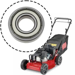 Dailygoods- Wiellager 1-1/8" x 1/2" x 5/16" - 4 Stuks - Vervanging 52-2450 - Compatibel met Toro 21" Maaiers - Metalen Afdichting - Slijtvast - Lager — thumbnail 2