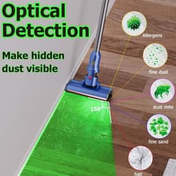 Vacuum Bahuun, Vacuum Dust Display Lamp, Universal Disclosure Invisible Vacuum Animal Pet Hair Vacuum Cleaner Light - ShopVlot — thumbnail 4