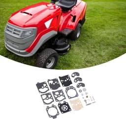 SnelShoppen - Carburettorgasketset voor Walbro K10 WAT WA WT serie, hoogwaardige papier en ijzer, inclusief montage- en papieren gasket, voor grasmaai — thumbnail 4