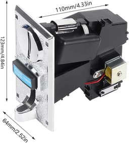 SnelShoppen - Socialme-eu Muntensteller, Multi-Munten Sleuf, Robuust Mechanisme voor Vending Machines, Spelautomaten, Telefoons, Wasmachines, Speelgoe — thumbnail 5