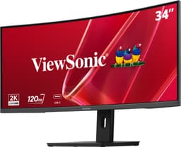 Viewsonic VA VA3420C-2 computer monitor 86,4 cm (34") 3440 x 1440 Pixels UltraWide Quad HD LED Zwart — thumbnail 5