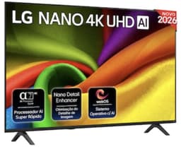 LG NANO 4K UHD AI 55NU850B6LA 139,7 cm (55") 4K Ultra HD Smart TV Wifi Zwart — thumbnail 1