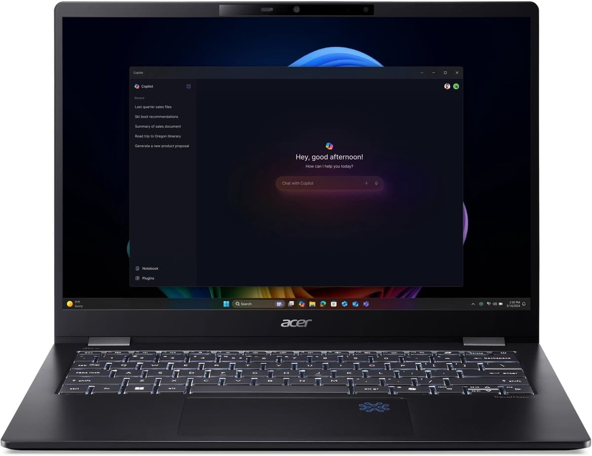 Acer TravelMate P6 14 AI TMP614-54-TCO-70QD TMP614-54-TCO Notebook — afbeelding 1