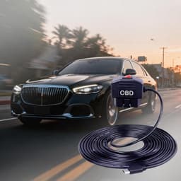 SnelShoppen - OBD2 Power Kabel voor Dashcam Type C, OBD Voeding Adapter met Schakelaar, 24 Uur Bewaking, USB Aansluiting voor Voertuig — thumbnail 4