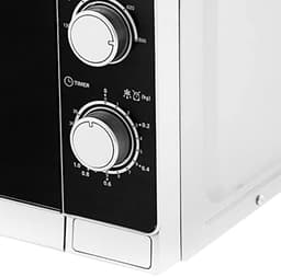Combi Magnetron - Magnetron Oven - Snel Eten Opwarmen - Met Grill Functie - 20 liter - Zwart Wit — thumbnail 4