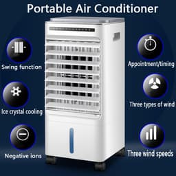 Mobiele Airco 7000 BTU – 4-in-1 Aircooler – Verkoelen Verwarmen – Ontvochtiger – 30 m² — thumbnail 3