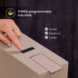 CHiATO switchPLAY Multi-capsule koffiemachine – Zand — thumbnail 4