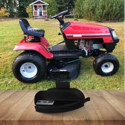 Mulchhoes Grasmaaier - Grasvangstvervanger Mulchkit - Gazon Onderhouden - Efficiënte Grasmaulching - 33 inch Dek - Zwart — thumbnail 3