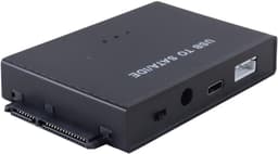 Harde schijfadapter - Converter Kabel - Data Overzetten - Ondersteunt 3 Schijven - Tot 6TB - Zwart — thumbnail 3