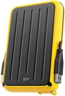 Externe Harde Schijf - Opslagstation - Bestanden Opslaan - Waterdicht IPX4 - 4TB - Geel — thumbnail 2
