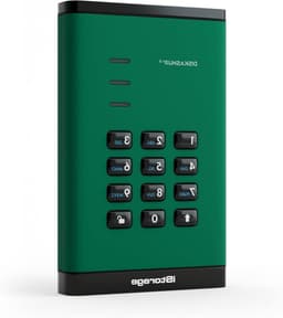 Draagbare Harde Schijf - Externe Opslag Data Schijf - Digitale Assets Beschermen - Wachtwoordbeveiligd Encryptie - 1 TB - Groen — thumbnail 1
