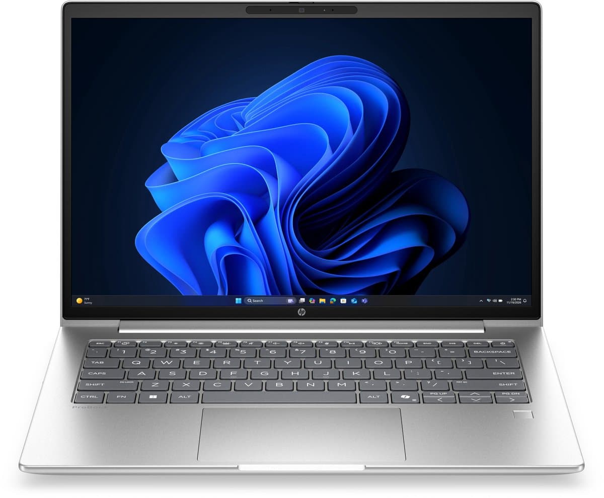 HP ProBook 4 G2a 14 AI PC - 14 inch - AMD Ryzen 7 250 - 16 GB - 512 GB - Windows 11 Pro — afbeelding 1